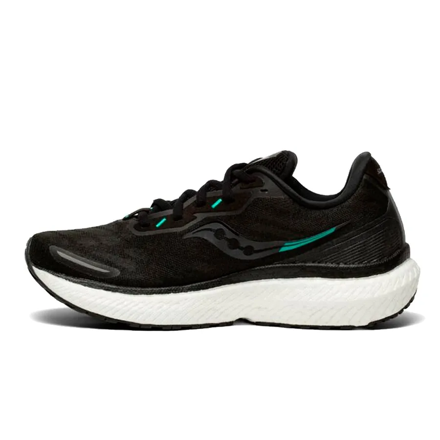 Imagen 2 de 5 de Zapatillas Saucony Triumph 19-NEGRO/VERDE AGUA