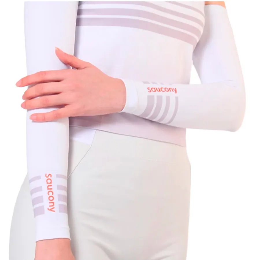 Imagen 2 de 4 de Mangas Saucony Fortify-BLANCO