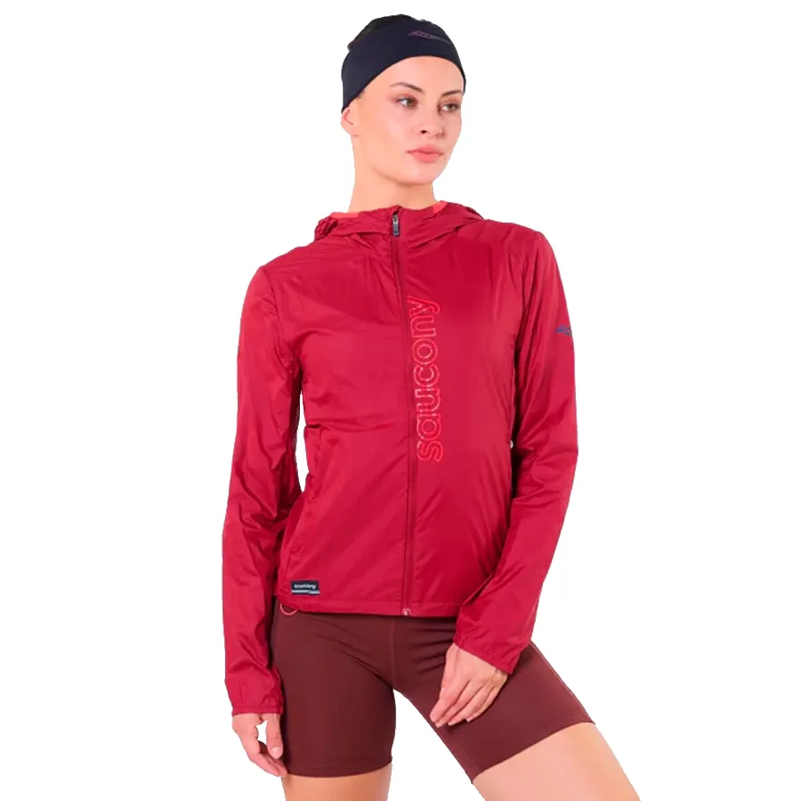 Imagen 0 de 4 de Campera Saucony Peregrine Packaway-VINO