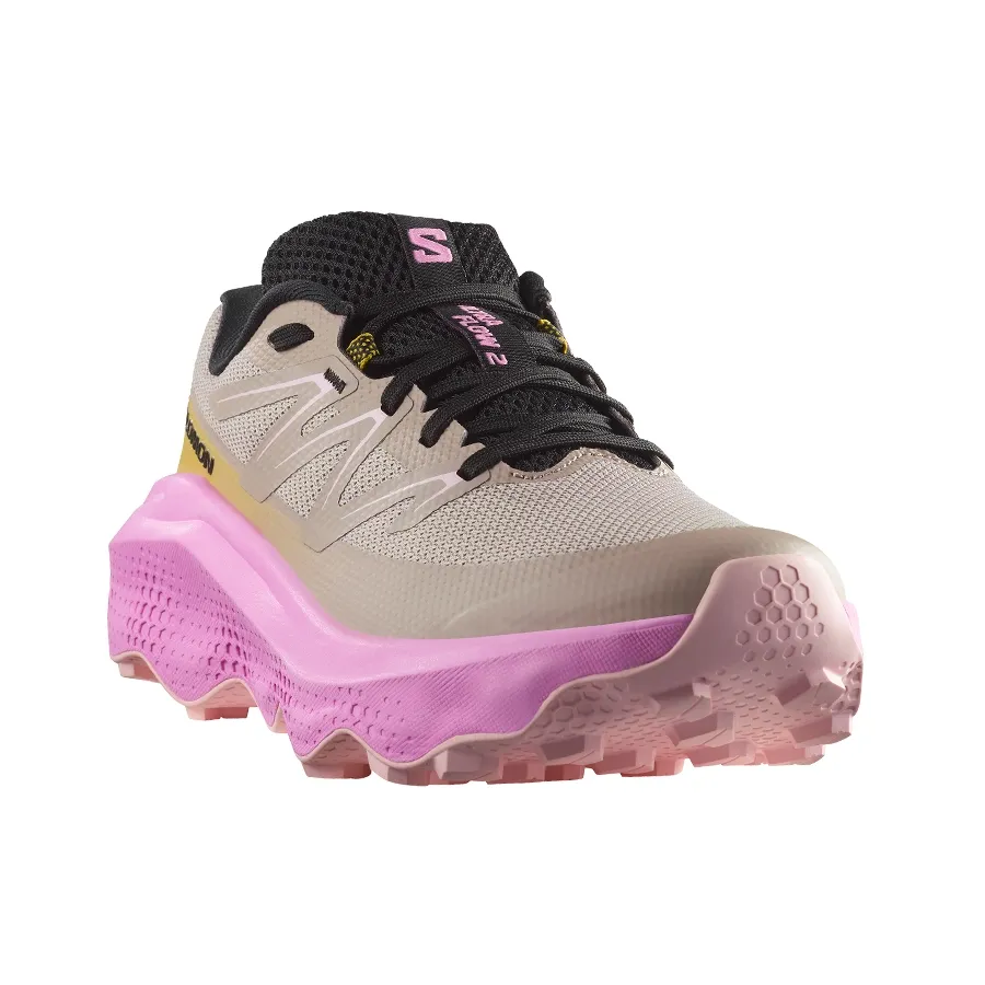 Imagen 1 de 4 de Zapatillas Salomon Ultra Flow 2-BEIGE/FUCSIA/NEGRO