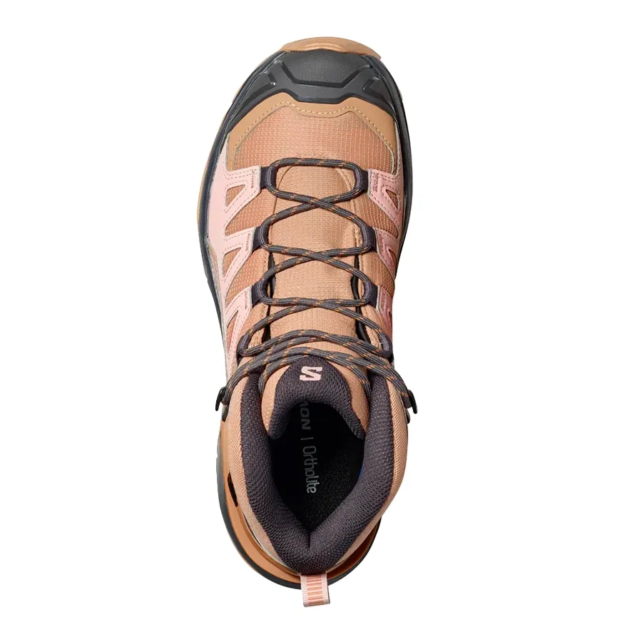 Imagen 3 de 6 de Zapatillas Salomon X Ultra 360 Mid Gore-Tex-BEIGE/NEGRO