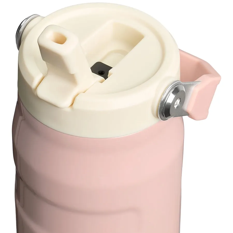 Imagen 2 de 4 de Botella Térmica Stanley Iceflow Flip Colección Oasis-ROSA/BLANCO