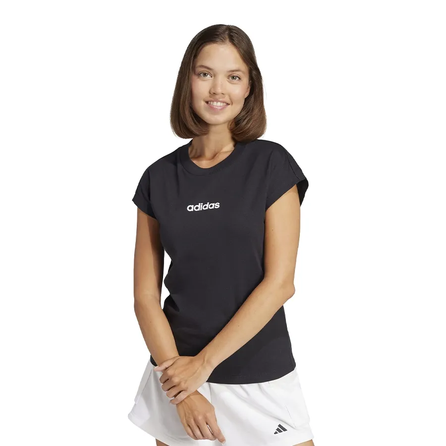 Imagen 0 de 5 de Remera adidas Essentials Linear-NEGRO