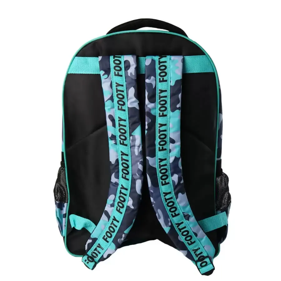 Imagen 2 de 3 de Mochila Footy Mariposas-NEGRO/AQUA