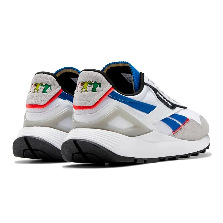 Imagen 1 de 8 de Zapatillas Reebok Classic Leather Legacy Az-GRIS/BLANCO/AZUL FRANCIA