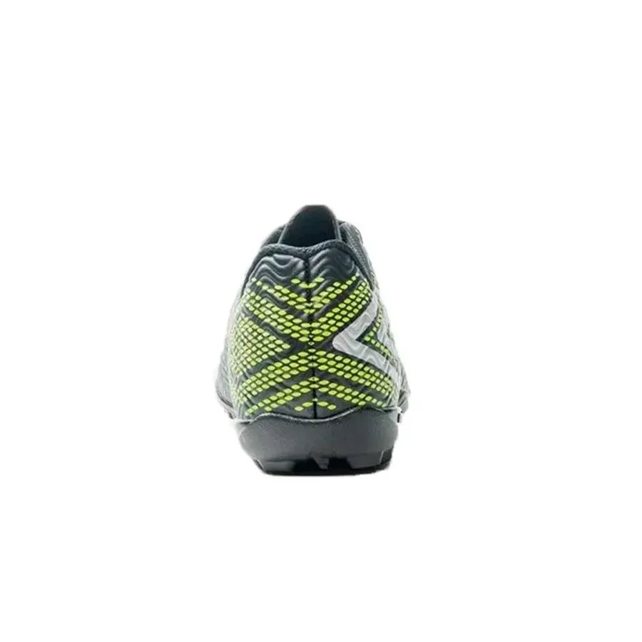 Imagen 3 de 5 de Botines Umbro Ultraskin Jr-NEGRO/PLATA/LIMA