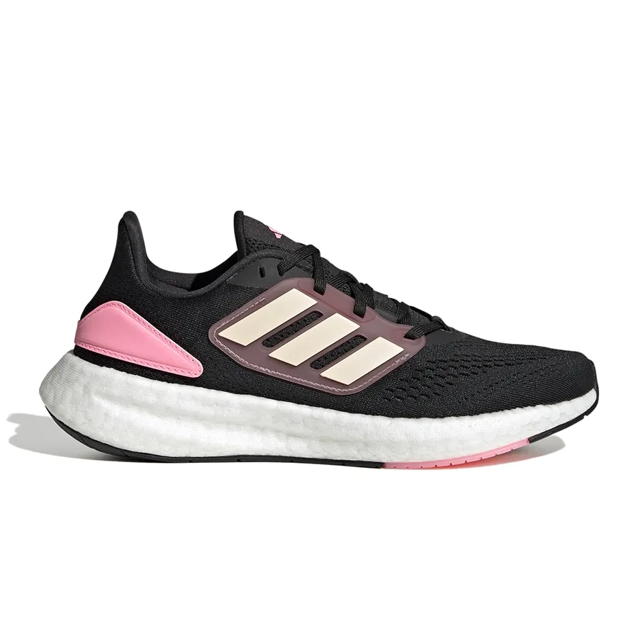 Imagen 1 de 9 de Zapatillas adidas Pureboost 22-NEGRO/ROSA/BLANCO