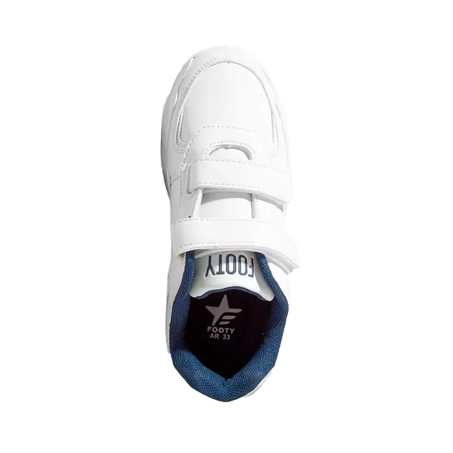 Imagen 2 de 5 de Zapatillas Footy Escolar-BLANCO/AZUL