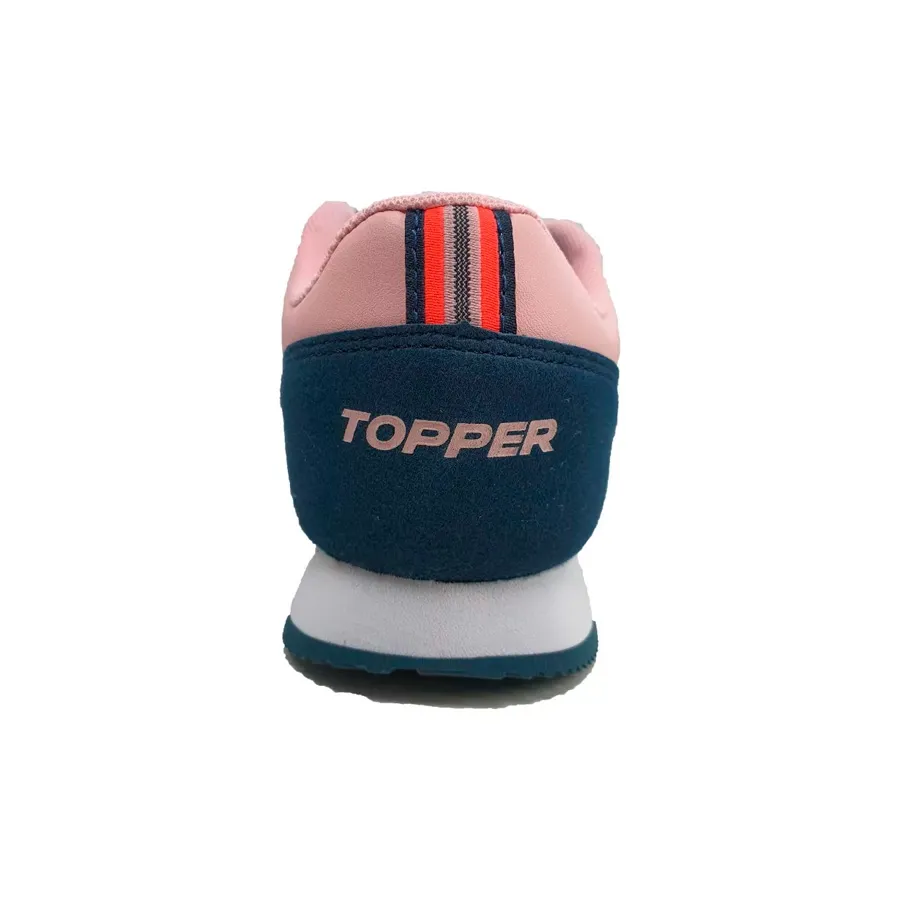 Imagen 2 de 5 de Zapatillas Topper T 350-AZUL/ROSA/FUCSIA