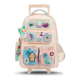 Mochila Footy C/Carro 18" Wonder Pockets