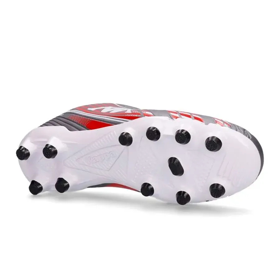 Imagen 4 de 5 de Botines Kappa Napoles Fg-GRIS/ROJO/BLANCO