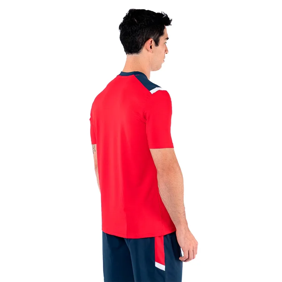 Imagen 3 de 5 de Remera Joma Toledo 603-ROJO/AZUL