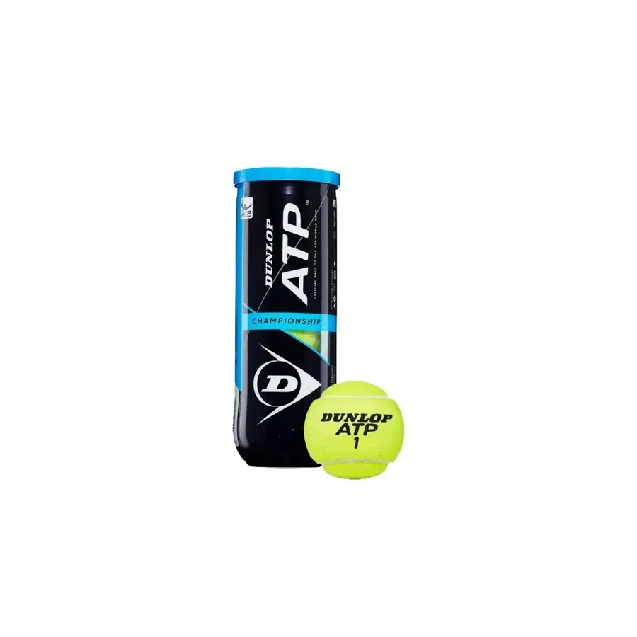 Imagen 0 de 3 de Pelota Dunlop Atp Championship-AMARILLO FLUOR