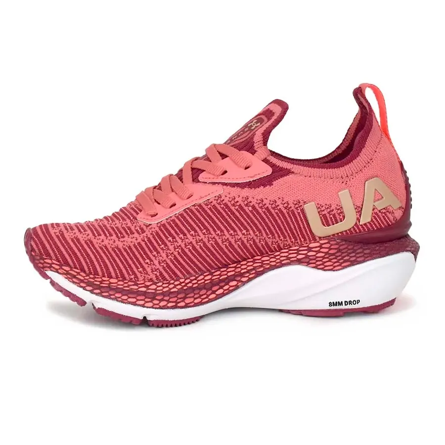 Imagen 2 de 5 de Zapatillas Under Armour Hovr Synergy-BORDO/CORAL