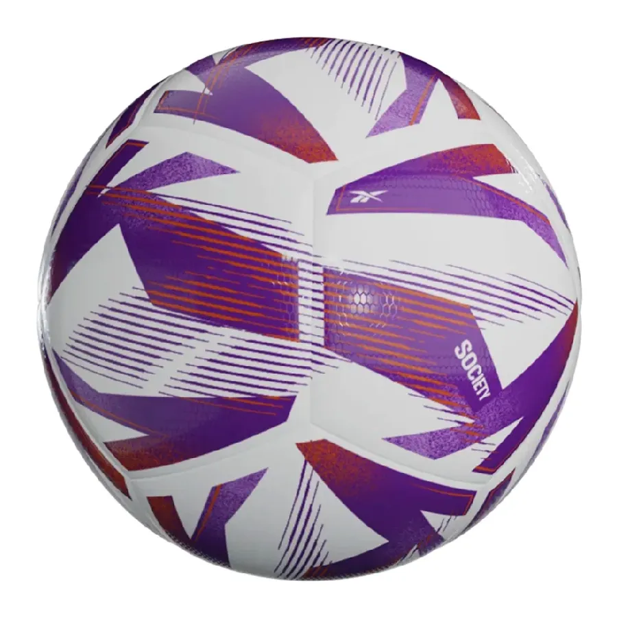 Imagen 1 de 3 de Pelota Reebok De Futbol Xtreme Society-BLANCO/VIOLETA/ROJO