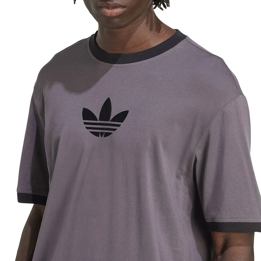 Imagen 3 de 5 de Remera adidas originals Adicolor Loose 2000s Cali-GRIS
