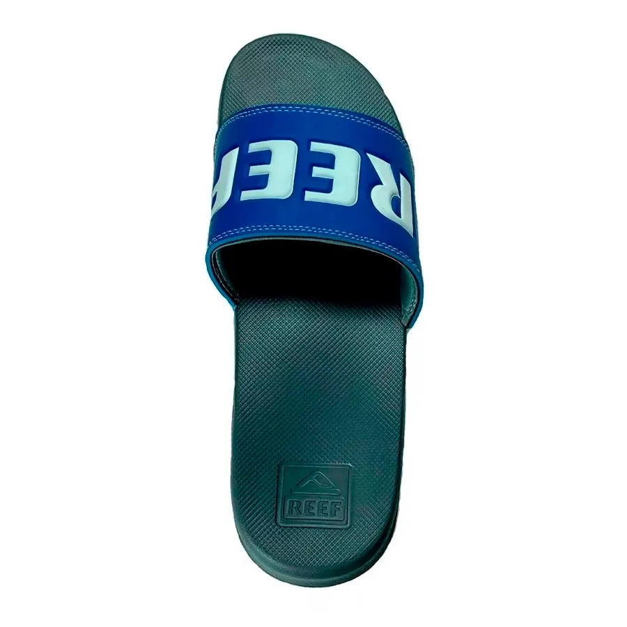 Imagen 1 de 4 de Ojotas Reef Slide-AZUL/BLANCO