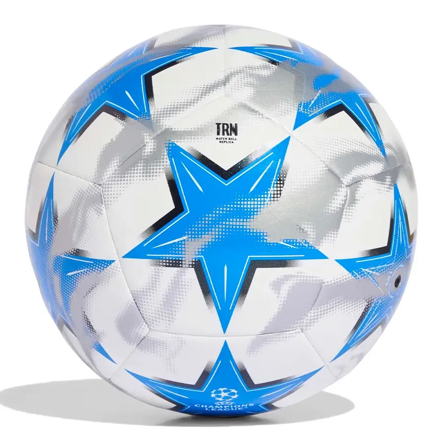 Imagen 1 de 4 de Pelota adidas Champions League-BLANCO/CELESTE/NEGRO