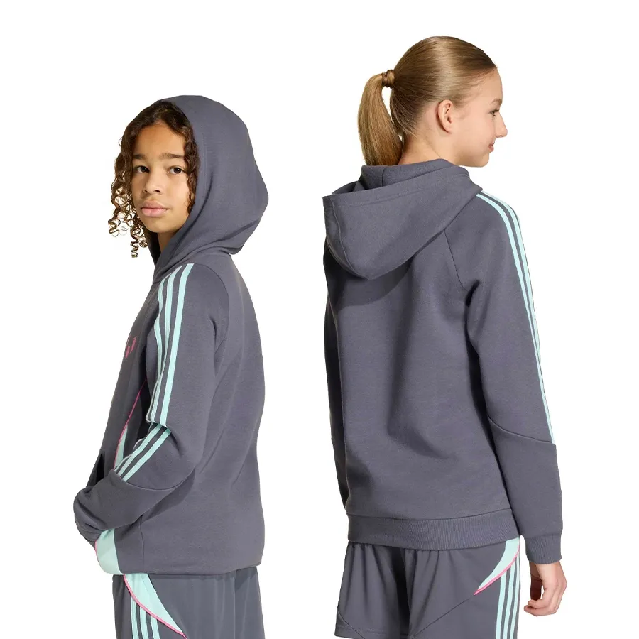 Imagen 1 de 5 de Buzo adidas Messi-GRIS/CELESTE/ROSA