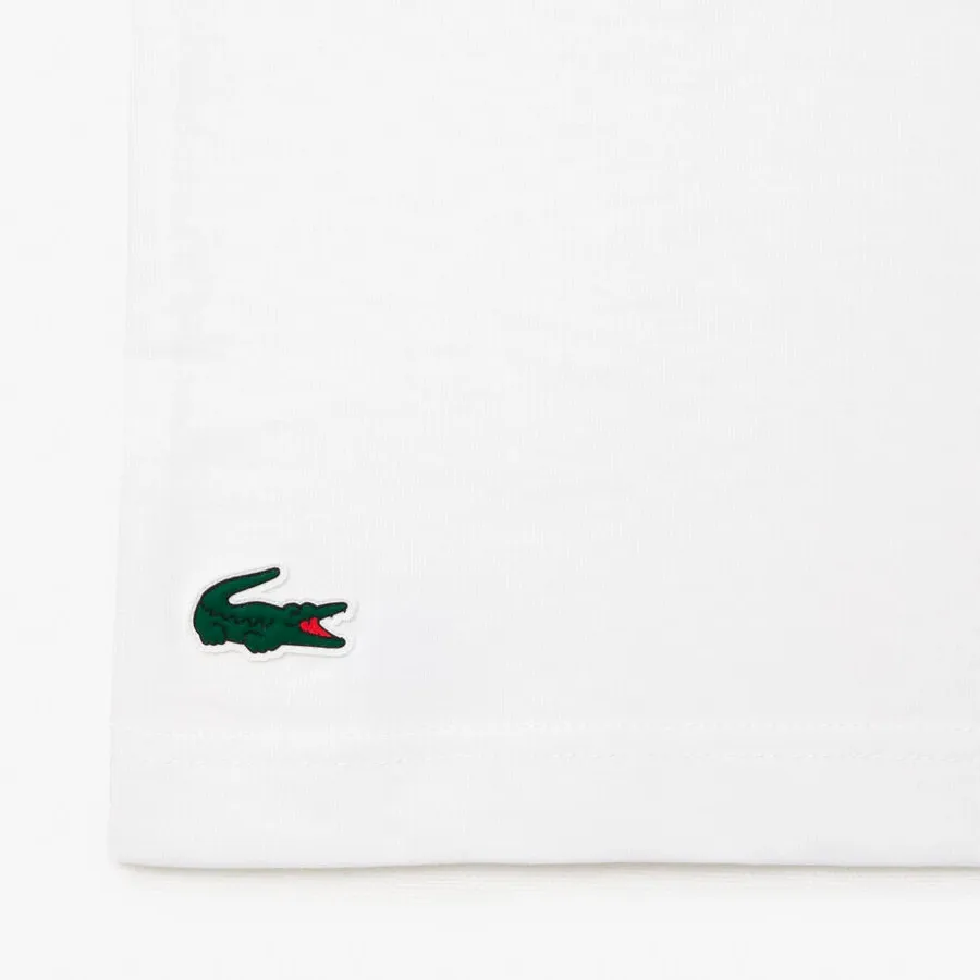 Imagen 3 de 4 de Remera Lacoste deportiva-BLANCO/VERDE