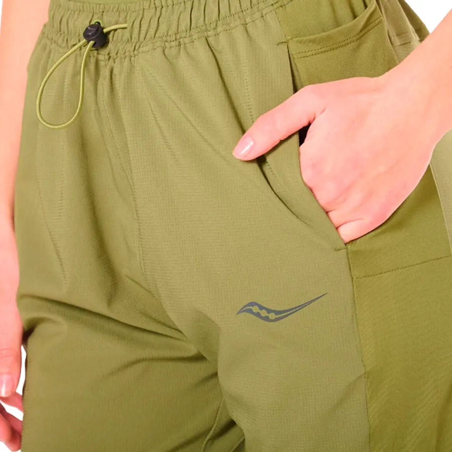 Imagen 3 de 6 de Pantalón Saucony Boston Woven-VERDE OLIVA