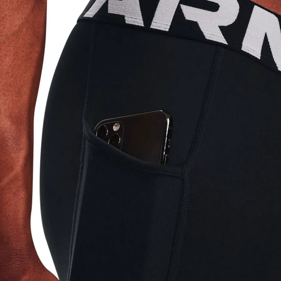Imagen 3 de 4 de Calza Under Armour ColdGear-NEGRO/BLANCO