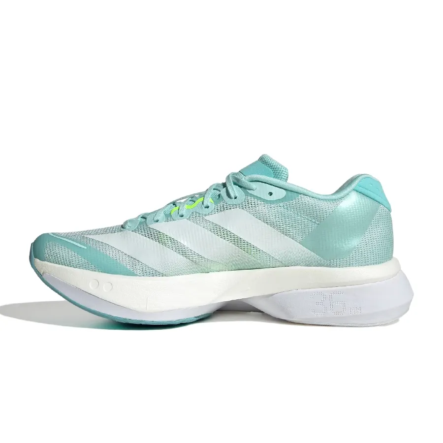 Imagen 3 de 8 de Zapatillas adidas Adizero Boston 13-VERDE AGUA/AMARILLO FLUOR