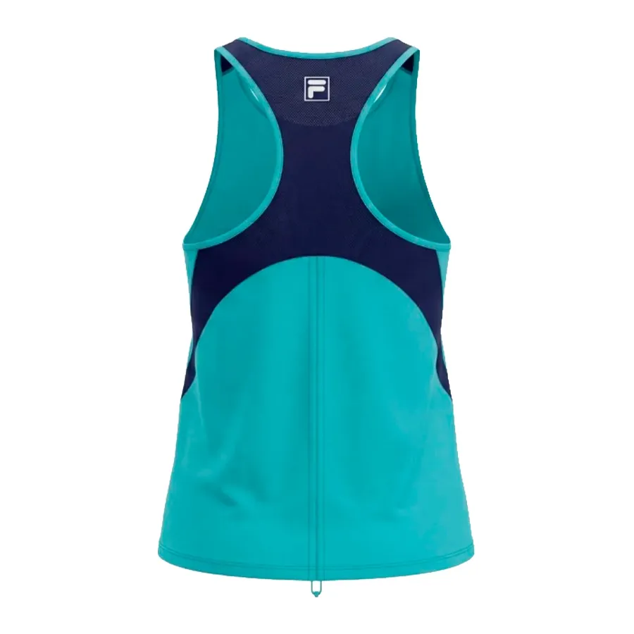 Imagen 3 de 9 de Musculosa Fila Ws Sleeveless-AQUA