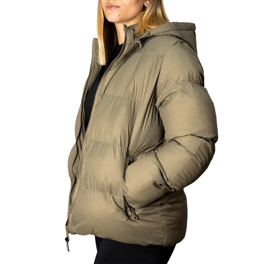 Imagen 1 de 7 de Campera Kamp Short Jacket Padding 25-VERDE OLIVA