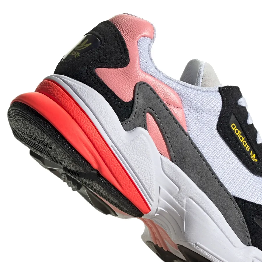 Imagen 4 de 5 de Zapatillas adidas originals Falcon W-BLANCO/NEGRO/ROSA