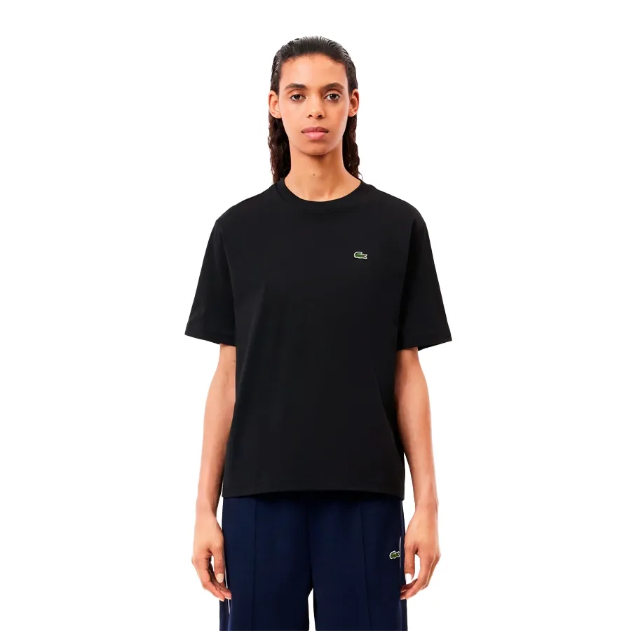 Imagen 0 de 5 de Remera Lacoste Lisa-NEGRO