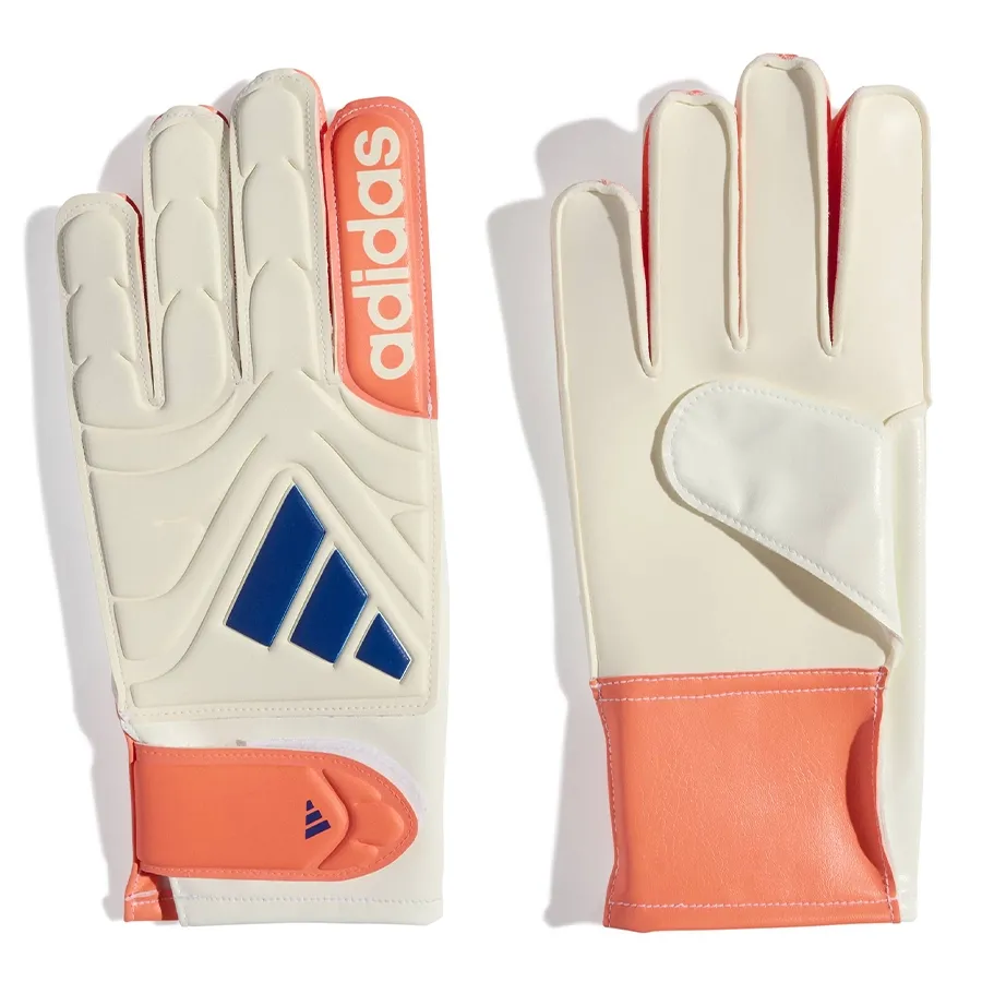 Imagen 0 de 6 de Guantes adidas de Arquero Copa Club Kids-HUESO/NARANJA FLUOR/AZUL