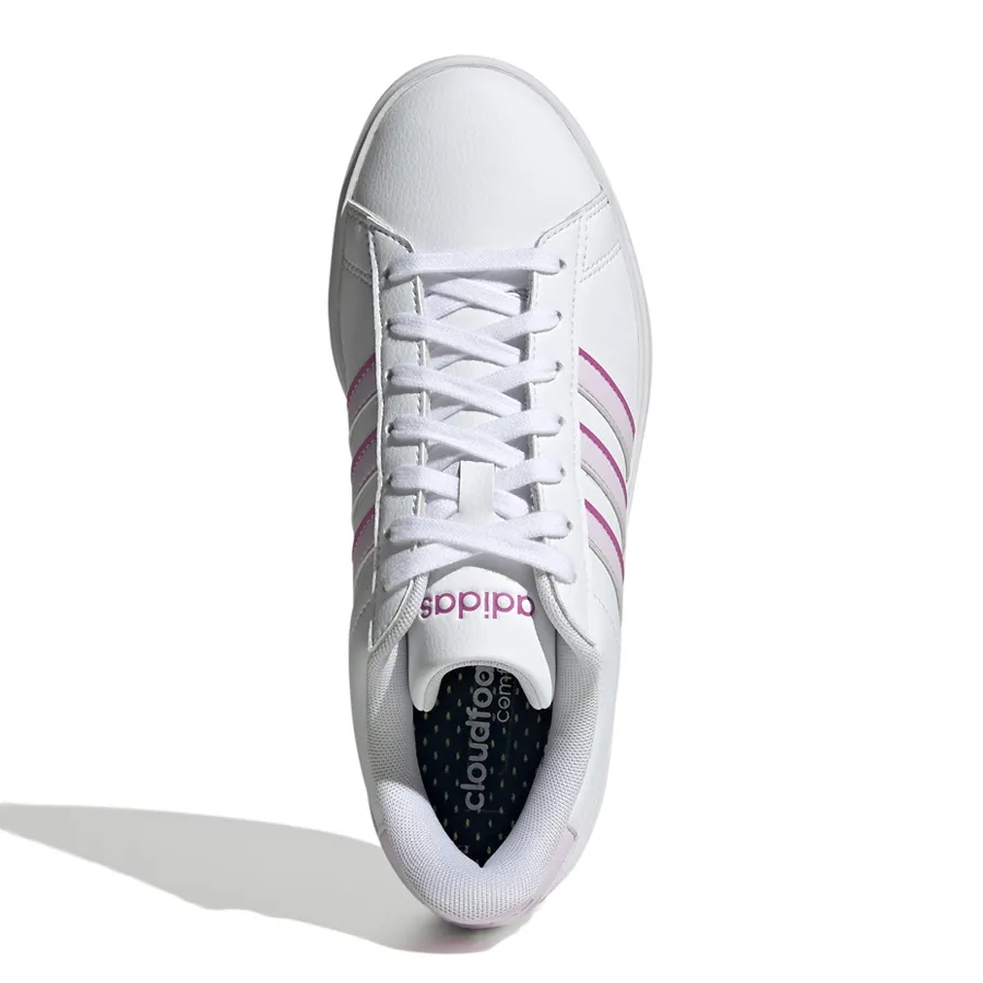 Imagen 3 de 7 de Zapatillas adidas Grand Court 2.0-BLANCO/ROSA