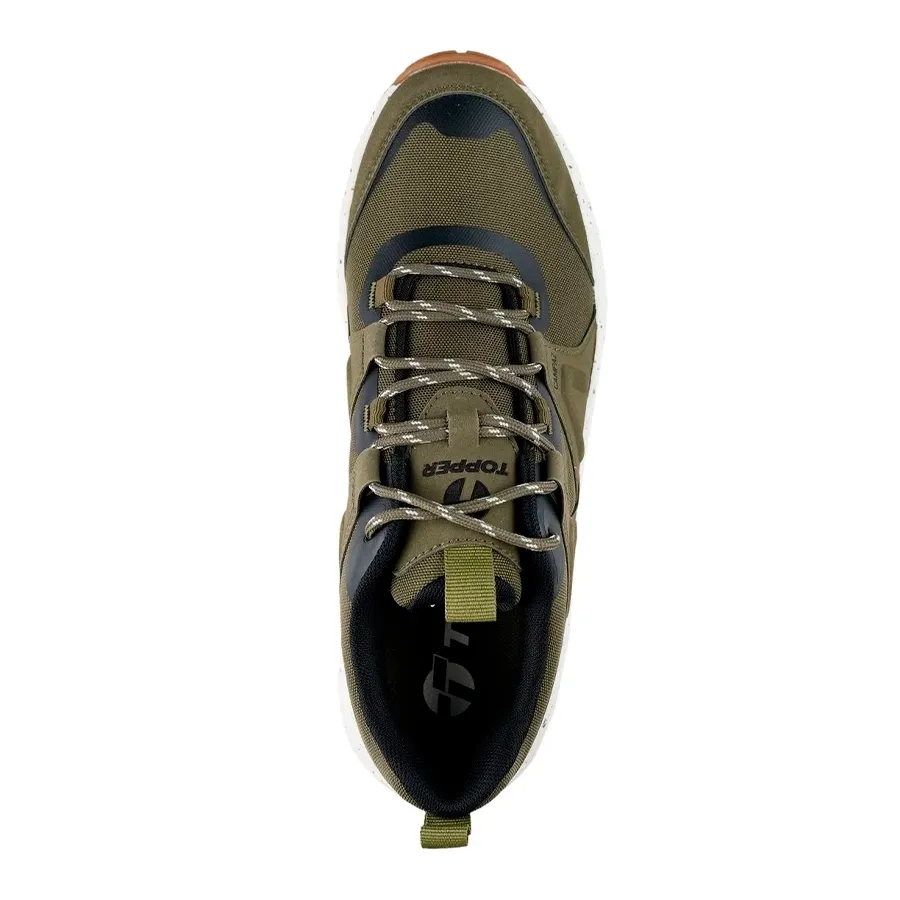Imagen 3 de 5 de Zapatillas Topper Campaz-OLIVA/BLANCO
