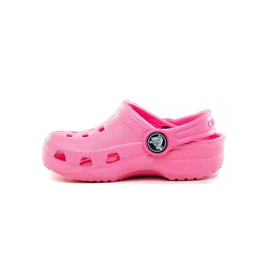 Imagen 2 de 3 de Ojotas Crocs Classic Kids Lemonade-ROSA