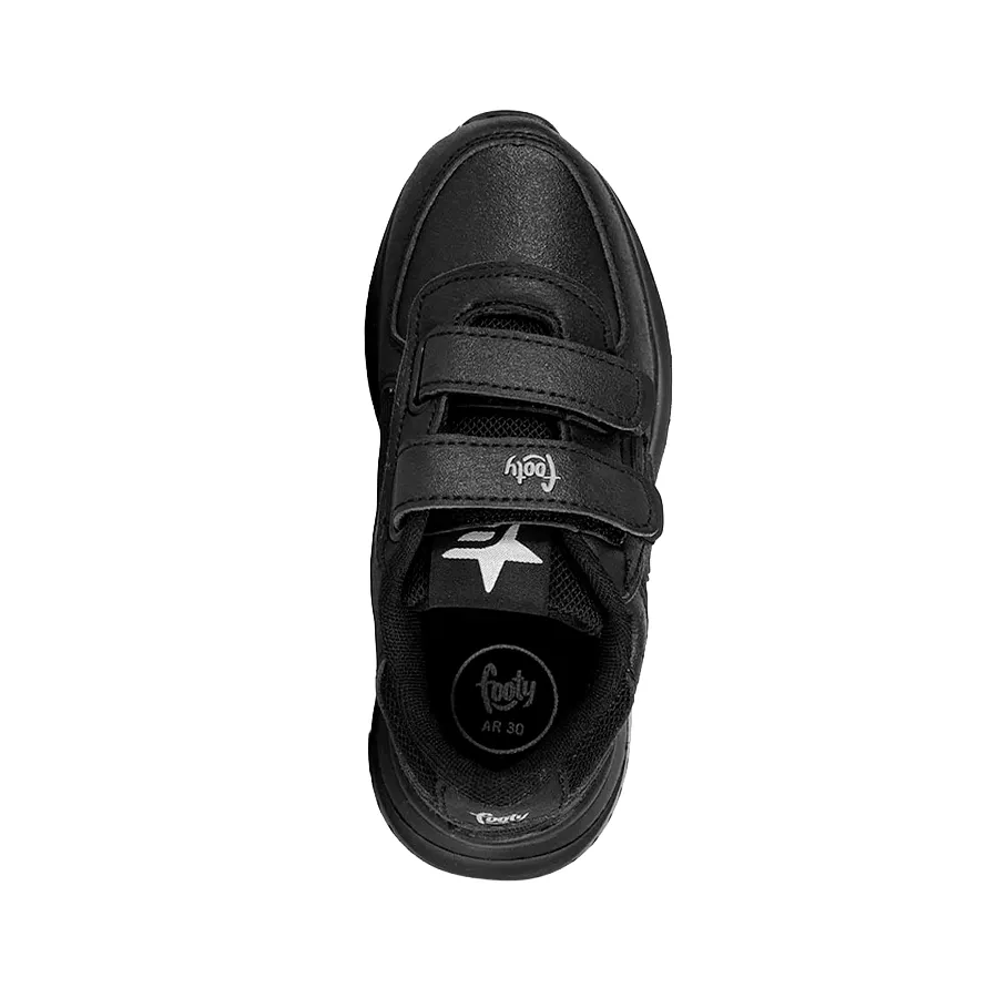 Imagen 3 de 5 de Zapatillas Footy Escolar Princeton-NEGRO