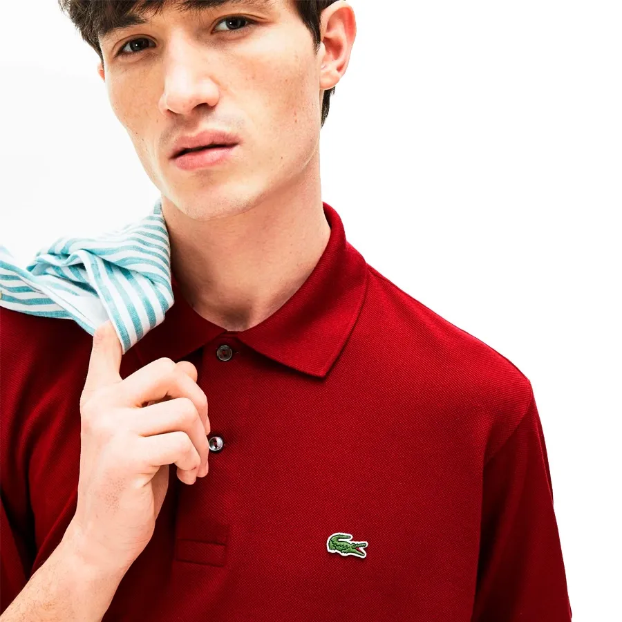 Imagen 2 de 5 de Polo Lacoste Chemise Col Bord-BORDO