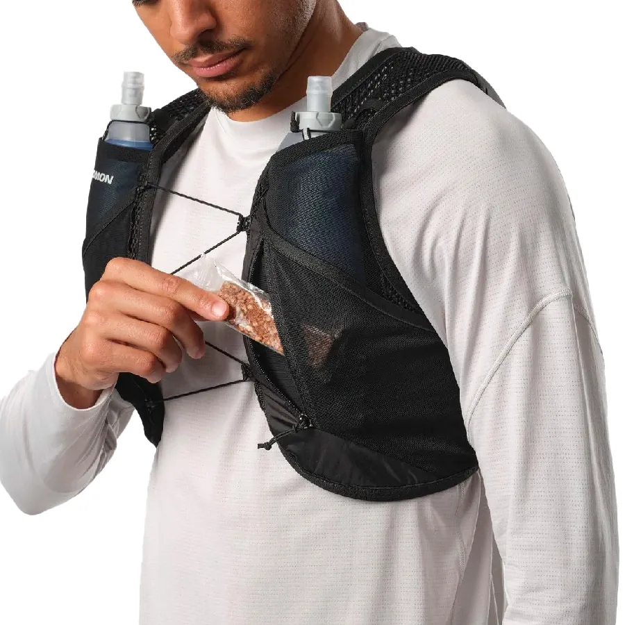 Imagen 4 de 7 de Chaleco Salomon Active Skin 4 Set-NEGRO