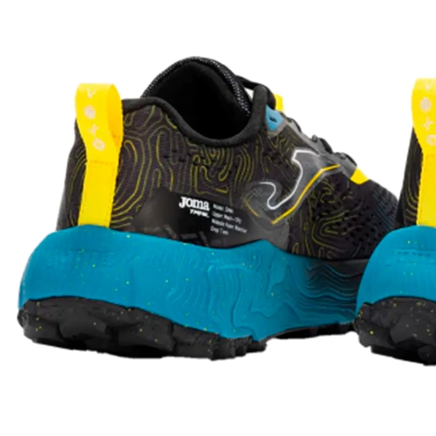 Imagen 4 de 5 de Zapatillas Joma Trail Sima-NEGRO/AZUL/AMARILLO