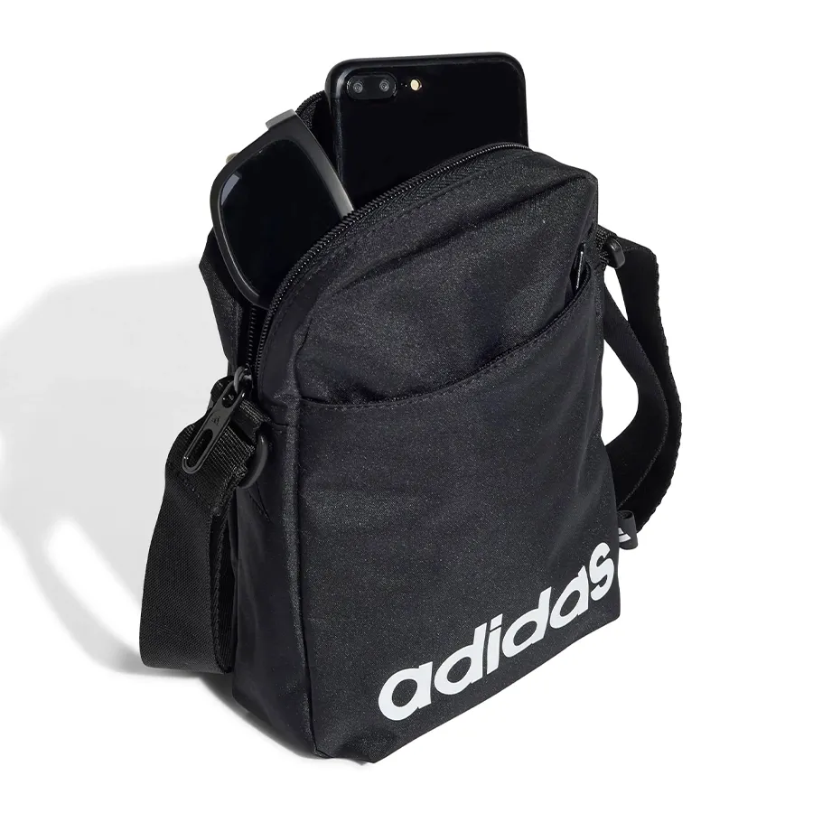 Imagen 3 de 6 de Bolso Organizador Adidas Lineal-NEGRO