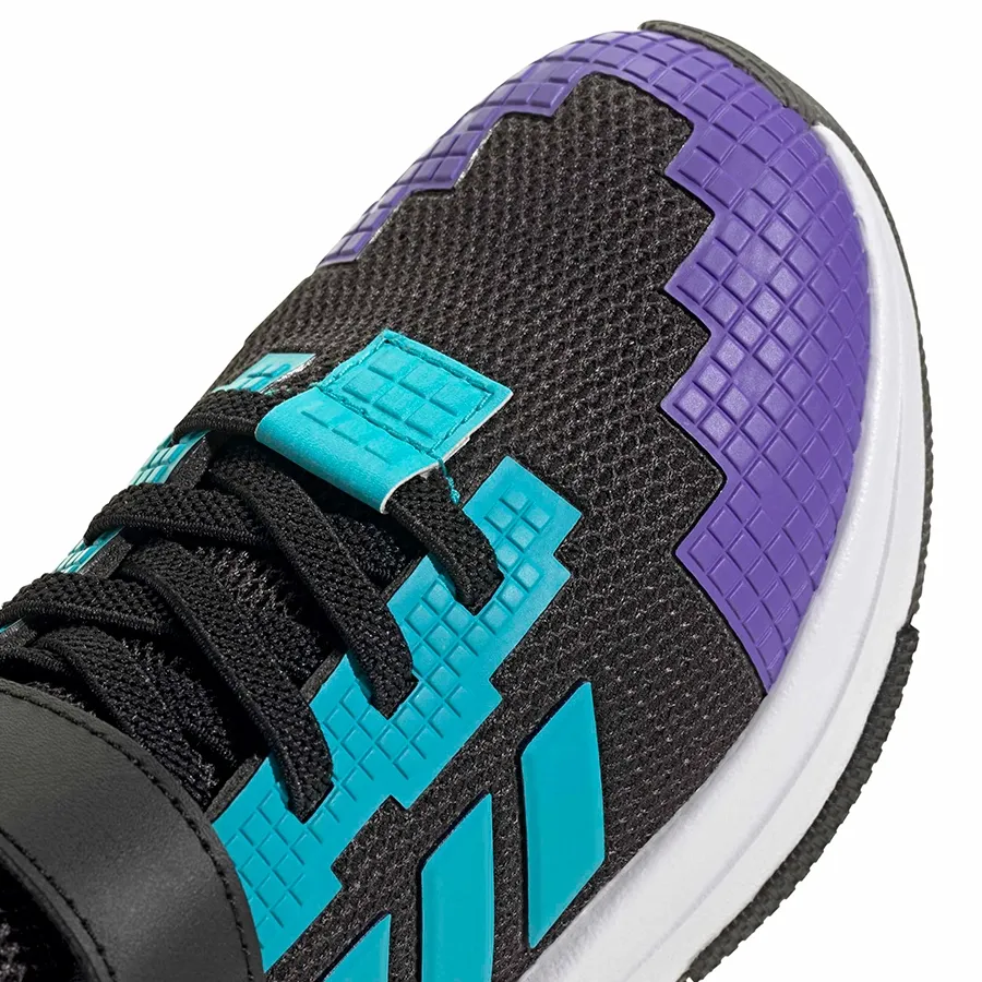 Imagen 6 de 8 de Zapatillas adidas Minecraft Pro El C-NEGRO/CELESTE/VIOLETA
