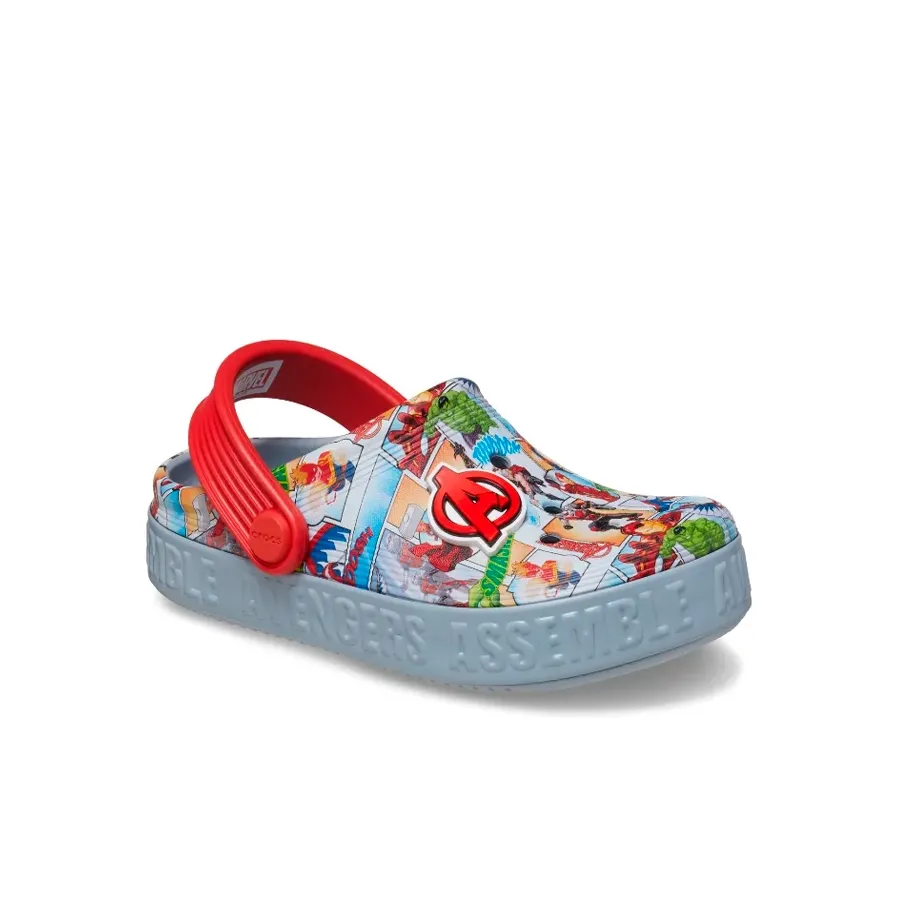 Imagen 1 de 7 de Sandalias Crocs Avengers Off Court-GRIS/ROJO