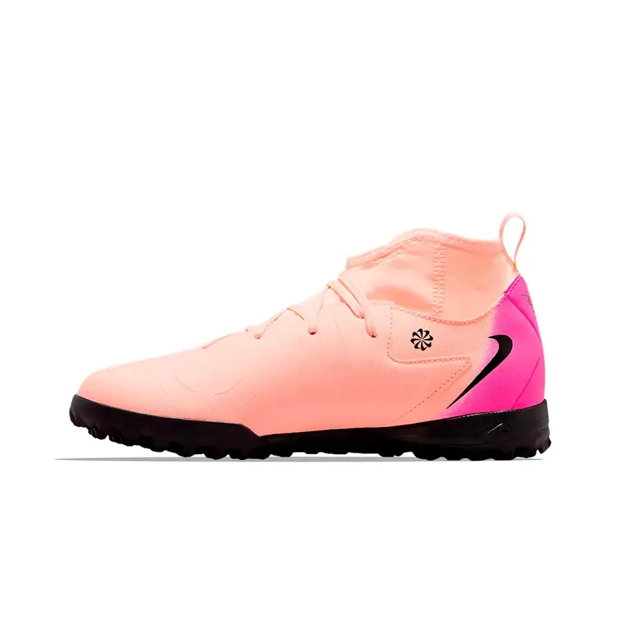 Imagen 2 de 7 de Botines Nike Phantom Luna Academy Tf-ROSA/ROSA FLUOR