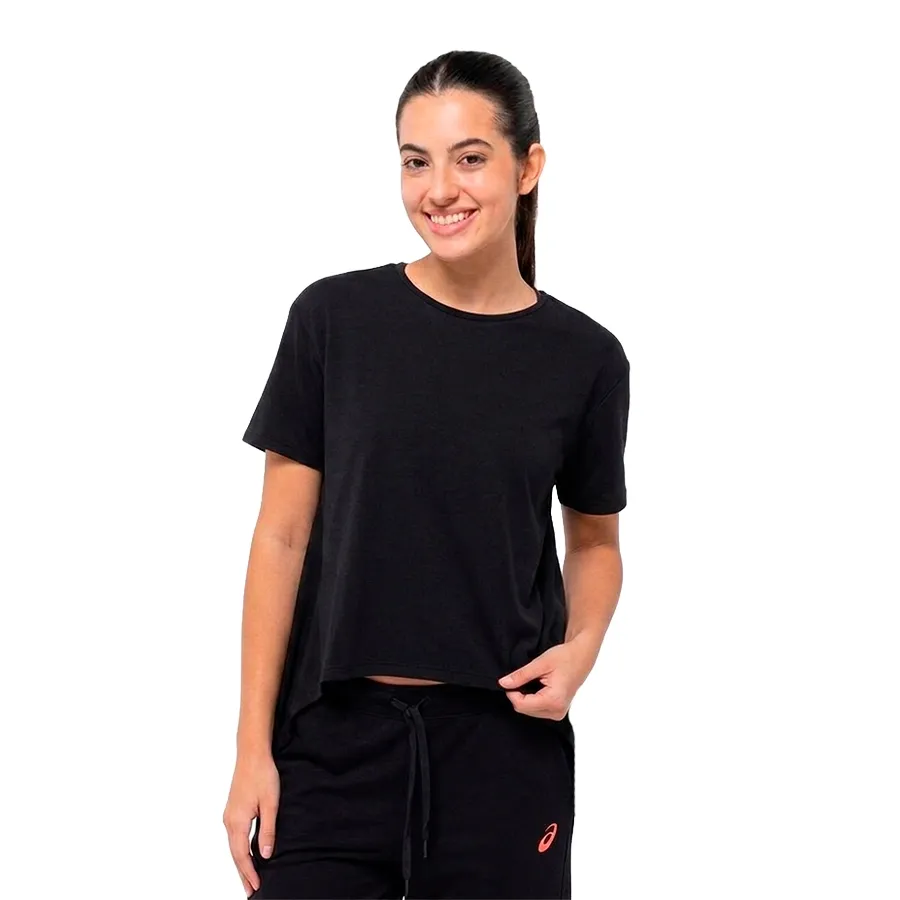 Imagen 0 de 2 de Remera Asics Ss Tee Top-NEGRO/BLANCO