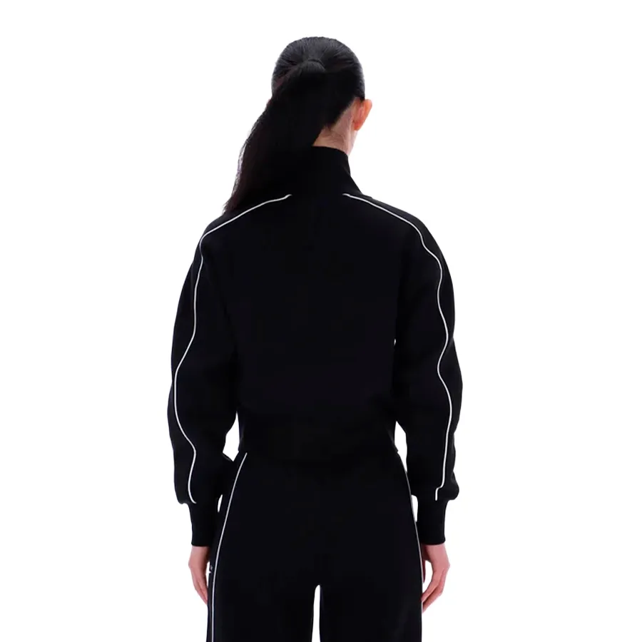 Imagen 1 de 3 de Campera Reebok Brooklyn Cropped Bomber-NEGRO