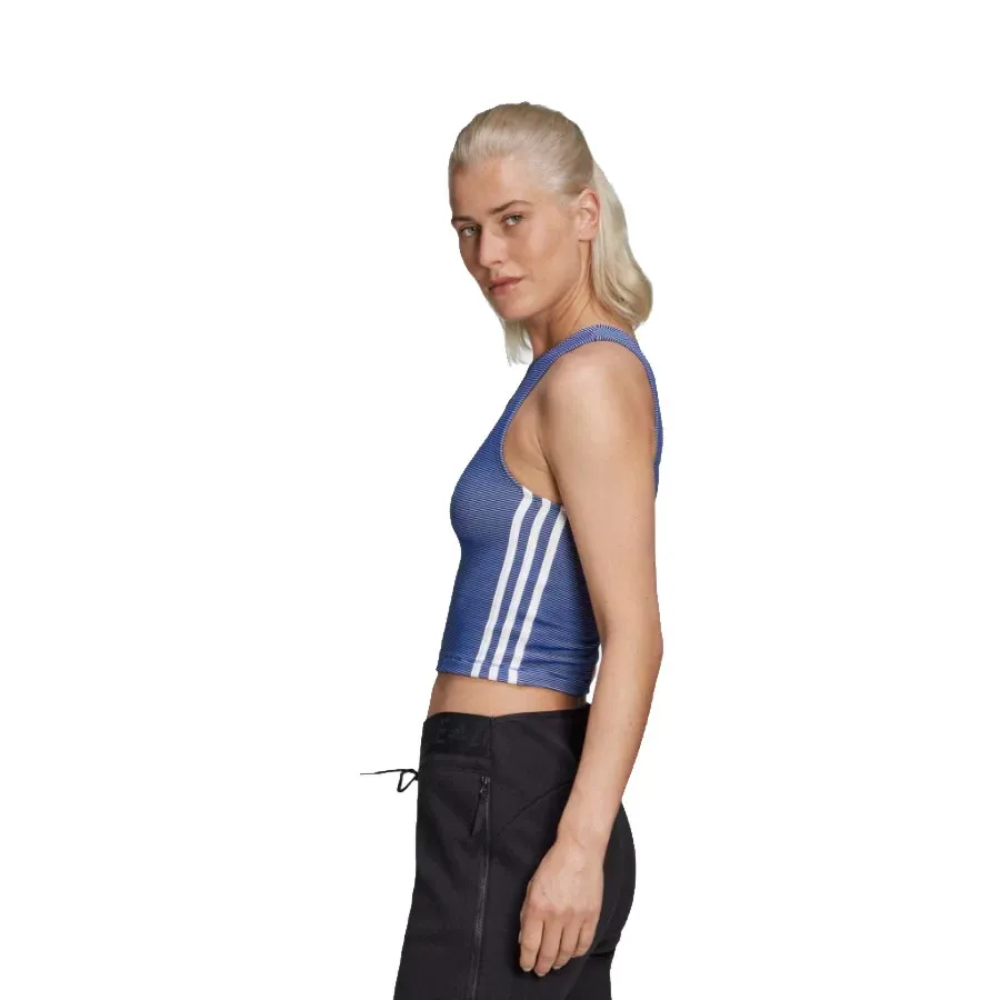 Imagen 1 de 6 de Remera adidas ZippableRibbed-AZUL