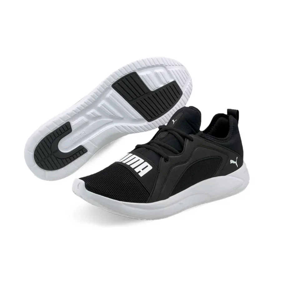 Imagen 2 de 5 de Zapatillas Puma Resolve Street-NEGRO/BLANCO