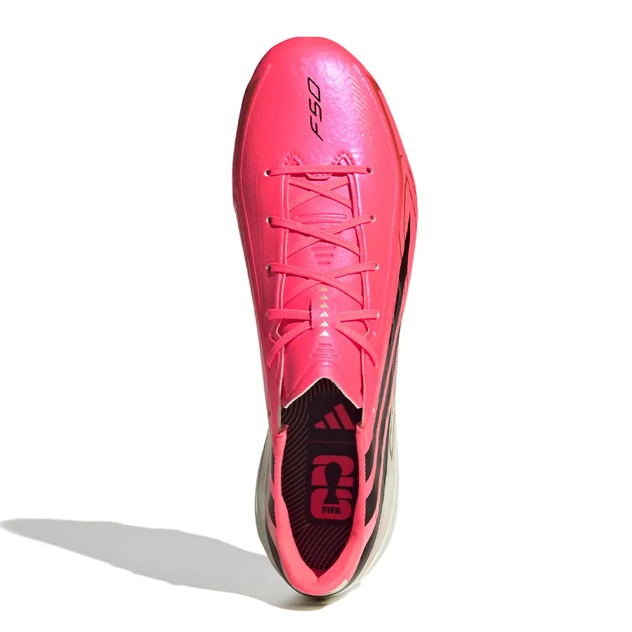 Imagen 2 de 6 de Botines adidas F50 Hyperfast League Fg-FUCSIA/BLANCO/NEGRO
