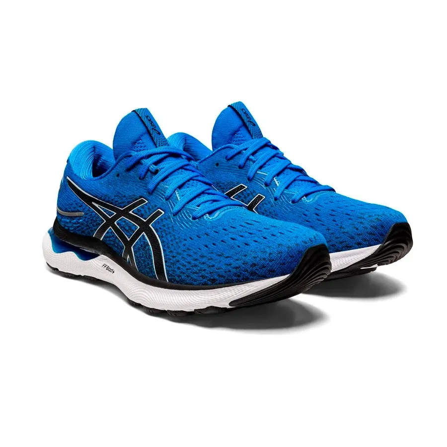 Imagen 1 de 5 de Zapatillas Asics Gel Nimbus 24 Standard-AZUL FRANCIA/NEGRO