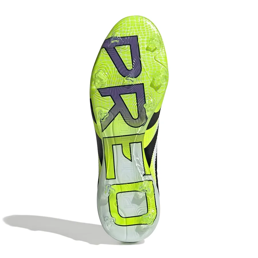 Imagen 4 de 7 de Botines adidas Predator Pro Fg-BLANCO/NEGRO/VERDE FLUOR